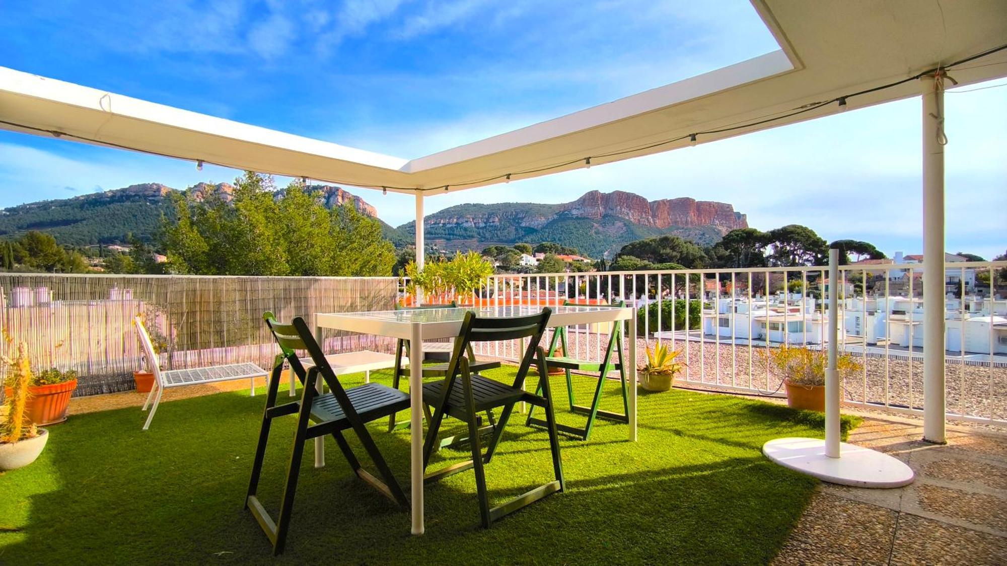 Sunset Garden - Roof Top 45 M2 Vue Mer / Cap Canaille Cassis Esterno foto